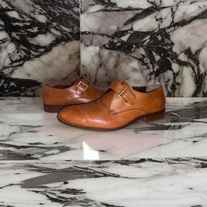COLE HAAN SINGLE MONK STRAP
DRESS SHOES SZ: 10
